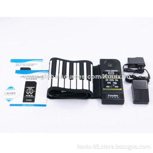 Multifunction Flexible Roll Up Piano for Kids